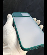Load image into Gallery viewer, Dark Green Shutter case for Apple Iphone 11
