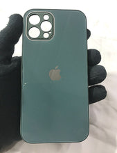Load image into Gallery viewer, Green glass camera protector premium case for Apple Iphone 12 Pro Max
