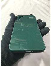 Load image into Gallery viewer, Green glass camera protector premium case for OnePlus Nord

