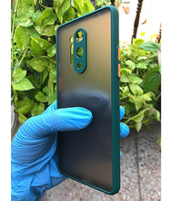 Load image into Gallery viewer, Dark Green Camera Protector Smoke case for OnePlus 8 Pro
