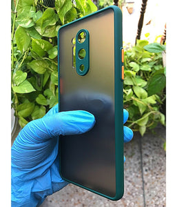 Dark Green Camera Protector Smoke case for OnePlus 8 Pro