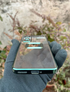 Green CD transparent case for OnePlus Nord 2