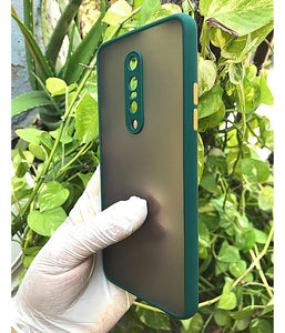 Dark Green Camera Protector Smoke case for OnePlus 7 Pro