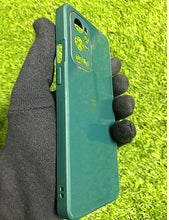 Load image into Gallery viewer, Green glass camera protector premium case for OnePlus 9 Pro
