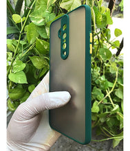 Load image into Gallery viewer, Dark Green Camera Protector Smoke case for OnePlus 7T Pro
