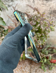 Green CD transparent case for OnePlus 8T/9R