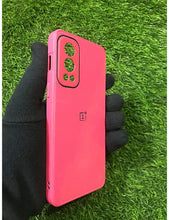 Load image into Gallery viewer, Hot Pink glass camera protector premium case for OnePlus Nord 2
