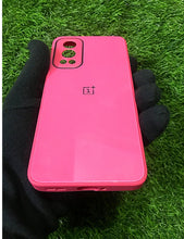 Load image into Gallery viewer, Hot Pink glass camera protector premium case for OnePlus Nord 2
