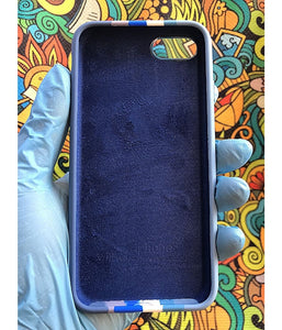 Blue Rainbow Luxury silicone case for Apple Iphone 7/8