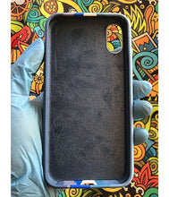 Load image into Gallery viewer, Blue Rainbow Luxury silicone case for Apple Iphone X/XS
