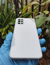 Load image into Gallery viewer, Lavender glass camera protector premium case for OnePlus 9R
