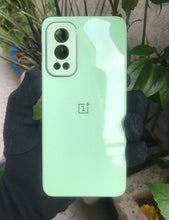 Load image into Gallery viewer, Light Green glass camera protector premium case for OnePlus Nord 2
