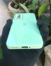 Load image into Gallery viewer, Light Green glass camera protector premium case for OnePlus Nord 2
