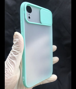 Mint Green Shutter case for Apple Iphone XR