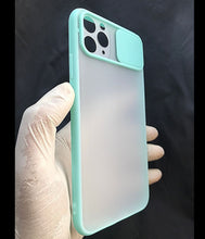 Load image into Gallery viewer, Mint Green Shutter case for Apple Iphone 11 Pro
