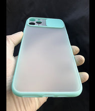 Load image into Gallery viewer, Mint Green Shutter case for Apple Iphone 11 Pro Max
