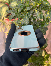 Load image into Gallery viewer, Mint Green 6D chrome logo cut silicone case for OnePlus Nord 2
