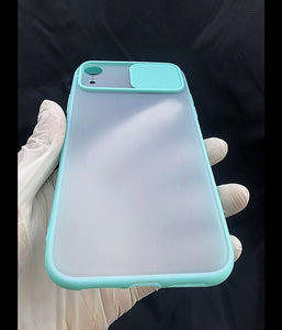 Mint Green Shutter case for Apple Iphone XR