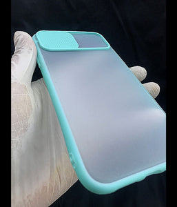 Mint Green Shutter case for Apple Iphone XR