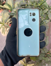 Load image into Gallery viewer, Mint Green 6D chrome logo cut silicone case for OnePlus Nord CE 2
