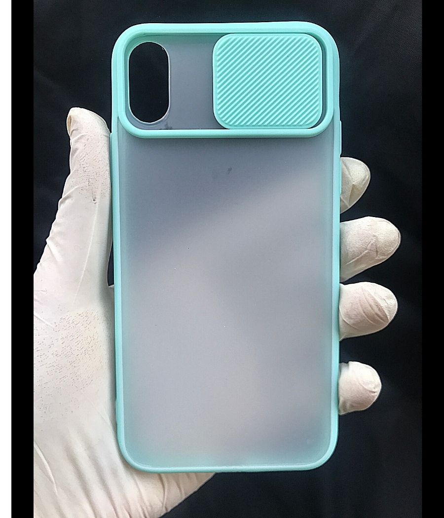 Mint Green Shutter case for Apple Iphone X/XS