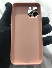 Load image into Gallery viewer, Peach glass camera protector premium case for Apple Iphone 12 Pro Max
