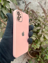 Load image into Gallery viewer, Peach 9D glass camera lense premium case for Apple Iphone 11
