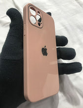 Load image into Gallery viewer, Peach glass camera protector premium case for Apple Iphone 12 Pro Max
