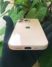 Load image into Gallery viewer, Peach glass camera protector premium case for Apple Iphone 13 Pro
