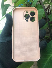 Load image into Gallery viewer, Peach glass camera protector premium case for Apple Iphone 13 Pro

