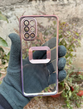 Load image into Gallery viewer, Rose Pink CD transparent case for OnePlus 8T/9R
