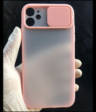 Load image into Gallery viewer, Peach Pink Shutter case for Apple Iphone 11
