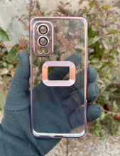 Load image into Gallery viewer, Rose Pink CD transparent case for OnePlus Nord 2
