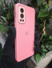 Load image into Gallery viewer, Pink glass camera protector premium case for OnePlus Nord 2
