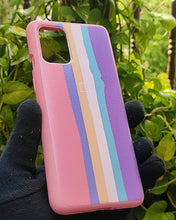 Load image into Gallery viewer, Pink Rainbow silicone case for OnePlus 8T/9R
