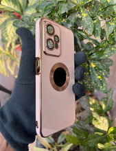 Load image into Gallery viewer, Pink 6D chrome logo cut silicone case for OnePlus Nord CE 2 Lite
