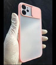 Load image into Gallery viewer, Peach Pink Shutter case for Apple Iphone 11
