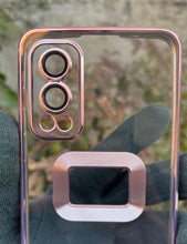 Load image into Gallery viewer, Rose Pink CD transparent case for OnePlus Nord 2
