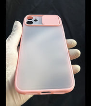 Load image into Gallery viewer, Peach Pink Shutter case for Apple Iphone 11
