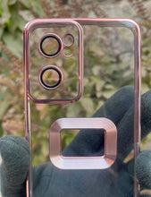 Load image into Gallery viewer, Rose Pink CD transparent case for OnePlus Nord CE 2
