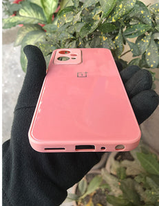 Pink glass camera protector premium case for OnePlus Nord CE 2 Lite