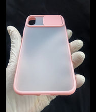 Load image into Gallery viewer, Peach Pink Shutter case for Apple Iphone X/XS

