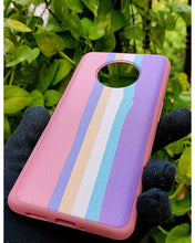Load image into Gallery viewer, Pink Rainbow silicone case for OnePlus 7T
