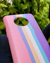 Load image into Gallery viewer, Pink Rainbow silicone case for OnePlus 7T
