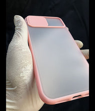 Load image into Gallery viewer, Peach Pink Shutter case for Apple Iphone 11
