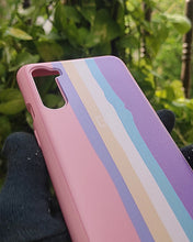 Load image into Gallery viewer, Pink Rainbow silicone case for OnePlus Nord
