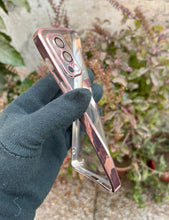 Load image into Gallery viewer, Rose Pink CD transparent case for OnePlus Nord 2
