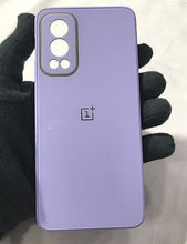Load image into Gallery viewer, Purple glass camera protector premium case for OnePlus Nord 2
