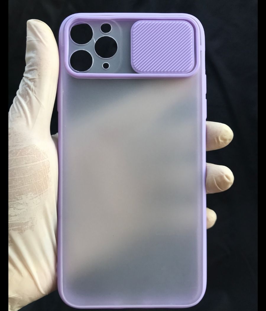 Purple Shutter case for Apple Iphone 11 Pro Max