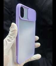 Load image into Gallery viewer, Purple Shutter case for Apple Iphone X/Xs
